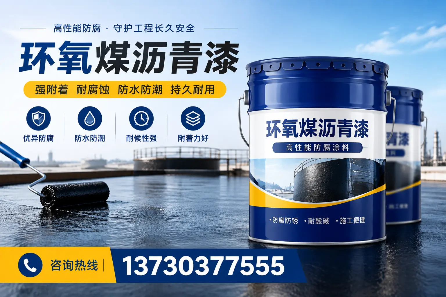如何判断环氧煤沥青漆的质量?张掖消费者指南